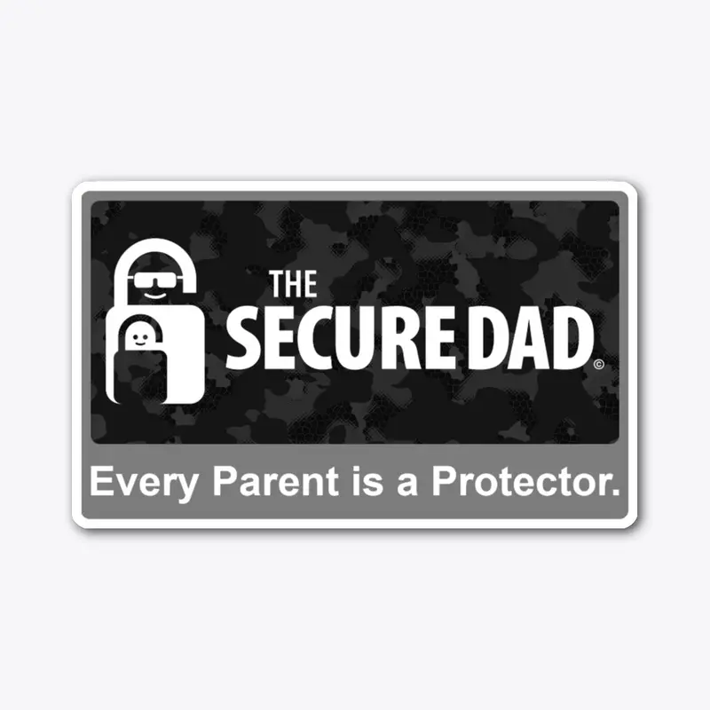 Every Parent is a Protector Camo Sticker